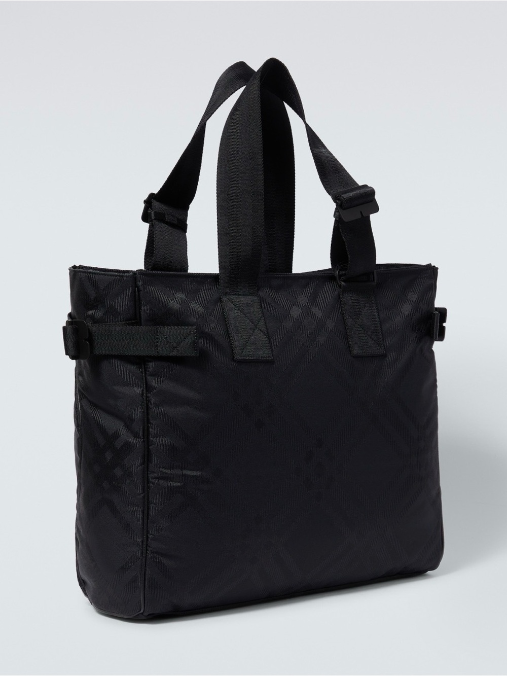 ☑️Burberry Check jacquard tote bag☑️